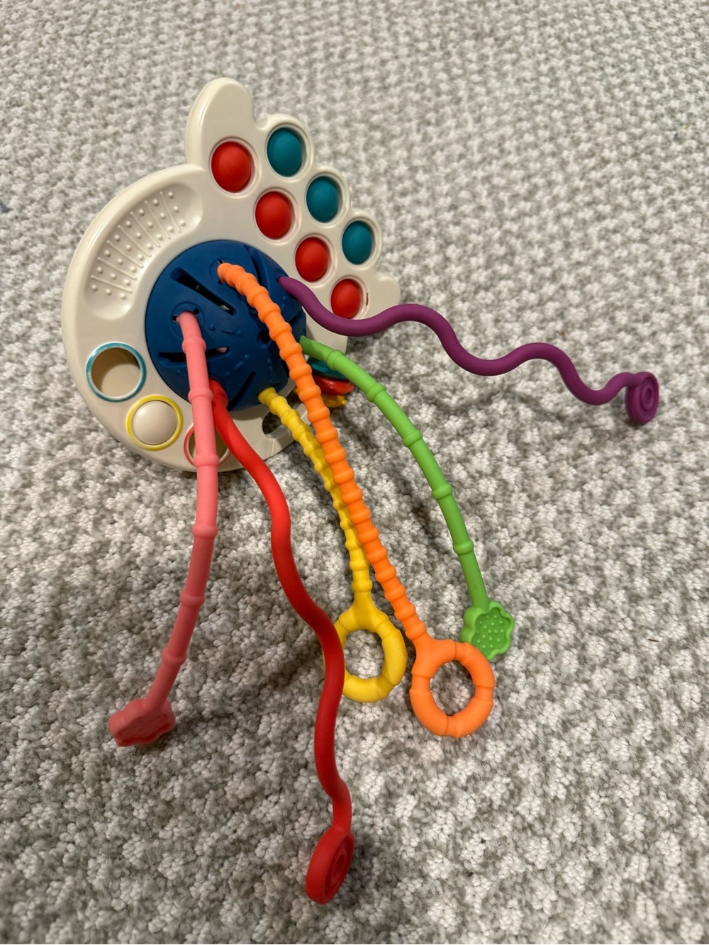 Multi-Color Sensory Teether and Activity Toy for Kids